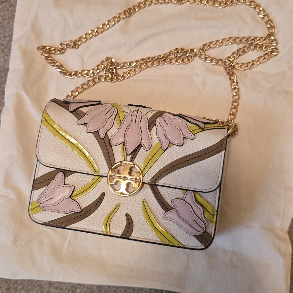 Tory Burch Chelsea Mini Bag In Pink Meridian